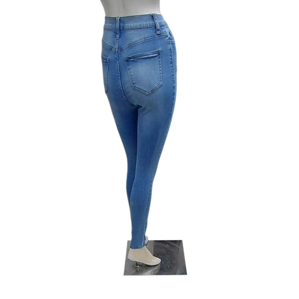 8124....Fashion Nova Skinny Jeans Size 3,  W20" 28"Inseam 10"Rise