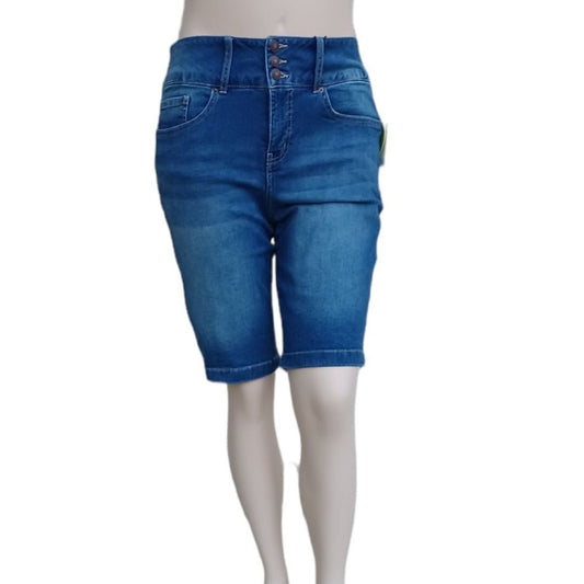 6157..Royalty Bermuda Shorts, Slim Sleek Size 12, W33" 10 1/2"Inseam 12"Rise