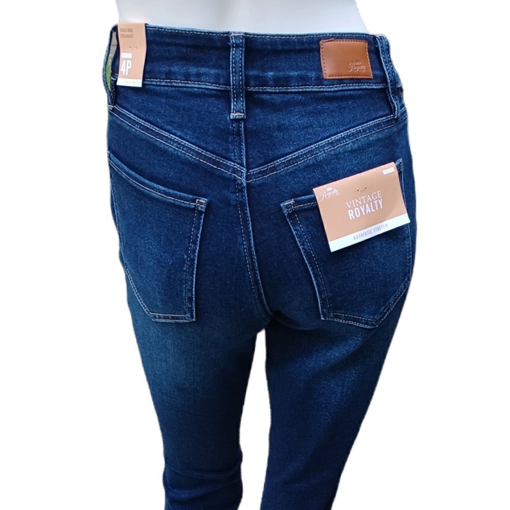 5353...Royalty for me High Rise Jeans Size 4P, W24"  24"Inseam  8 1/2"Rise