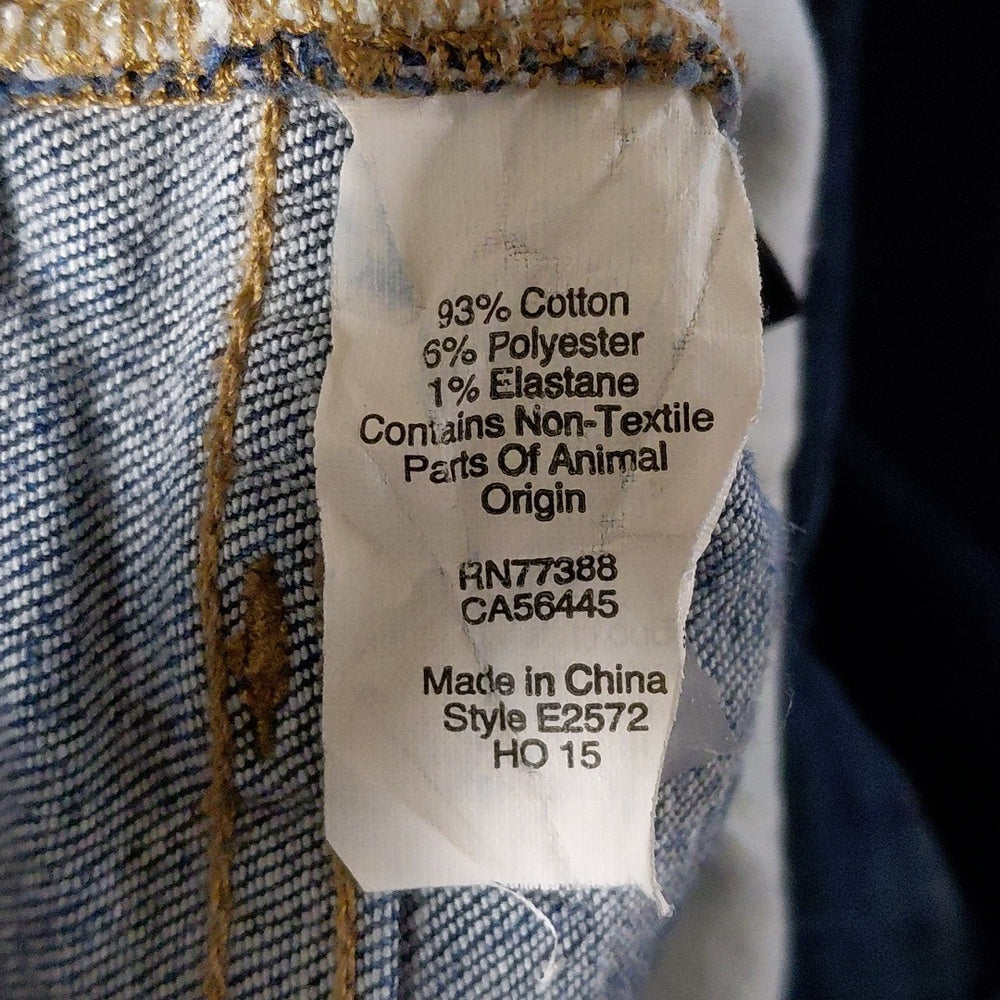 63248...Madewell Skinny Jeans Size 26, 33"Inseam 8"Rise