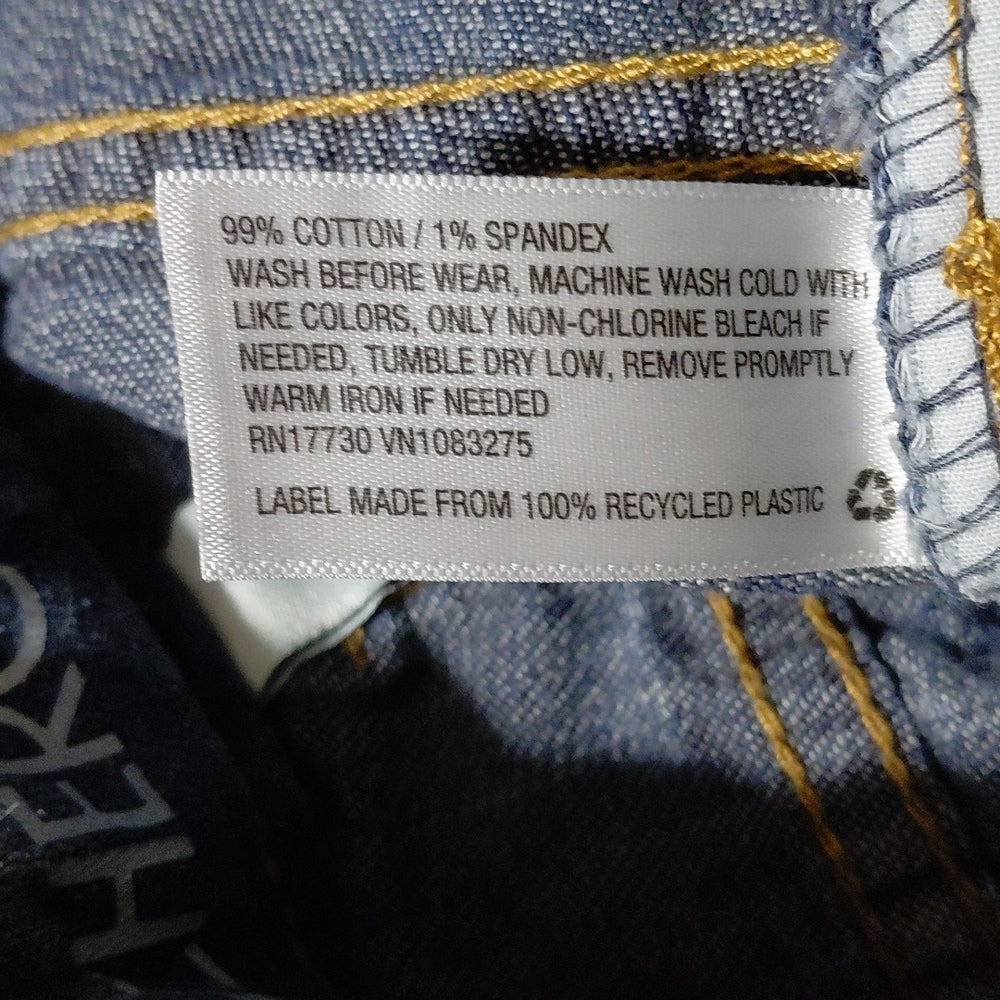 513913...Cherokee Bootcut Jeans Junior Size 12, W26"  26"Inseam  7 1/2"Rise