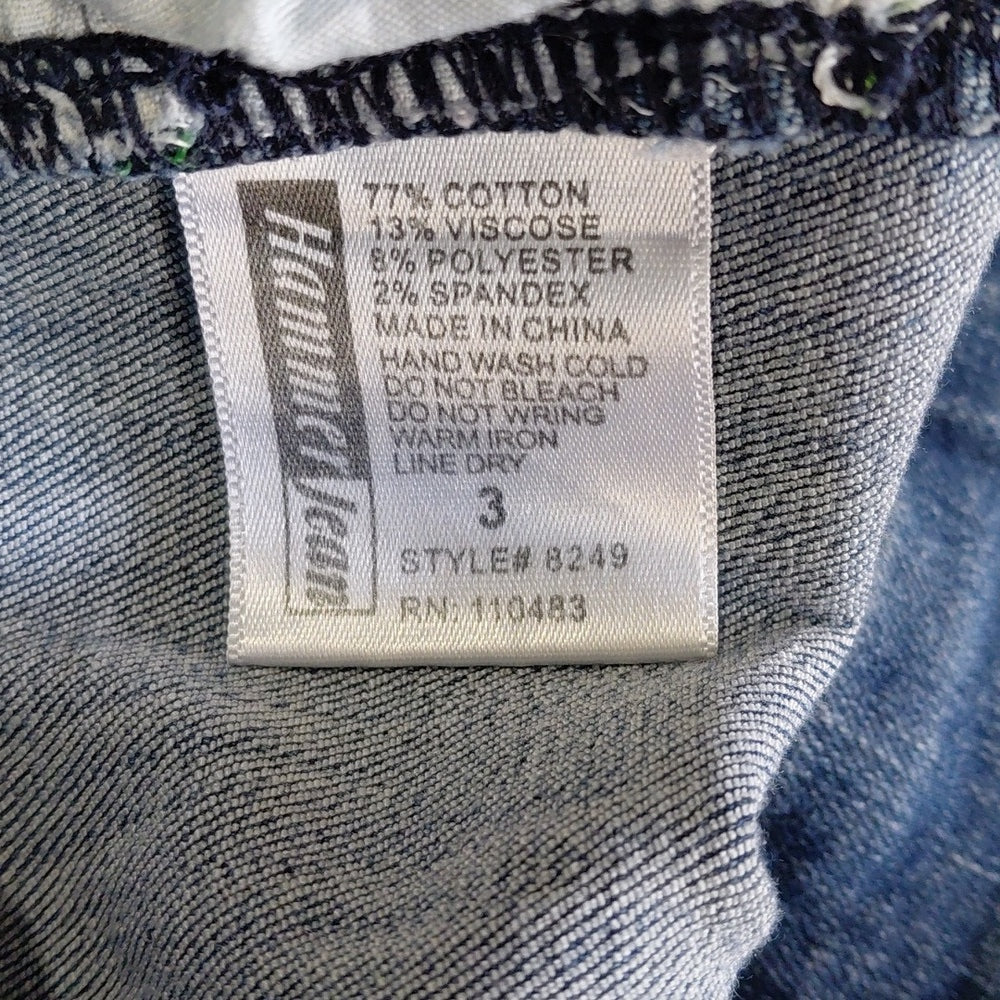 8129....Hanmer Skinny Jeans Size 3, W24" 28"Inseam   8"Rise