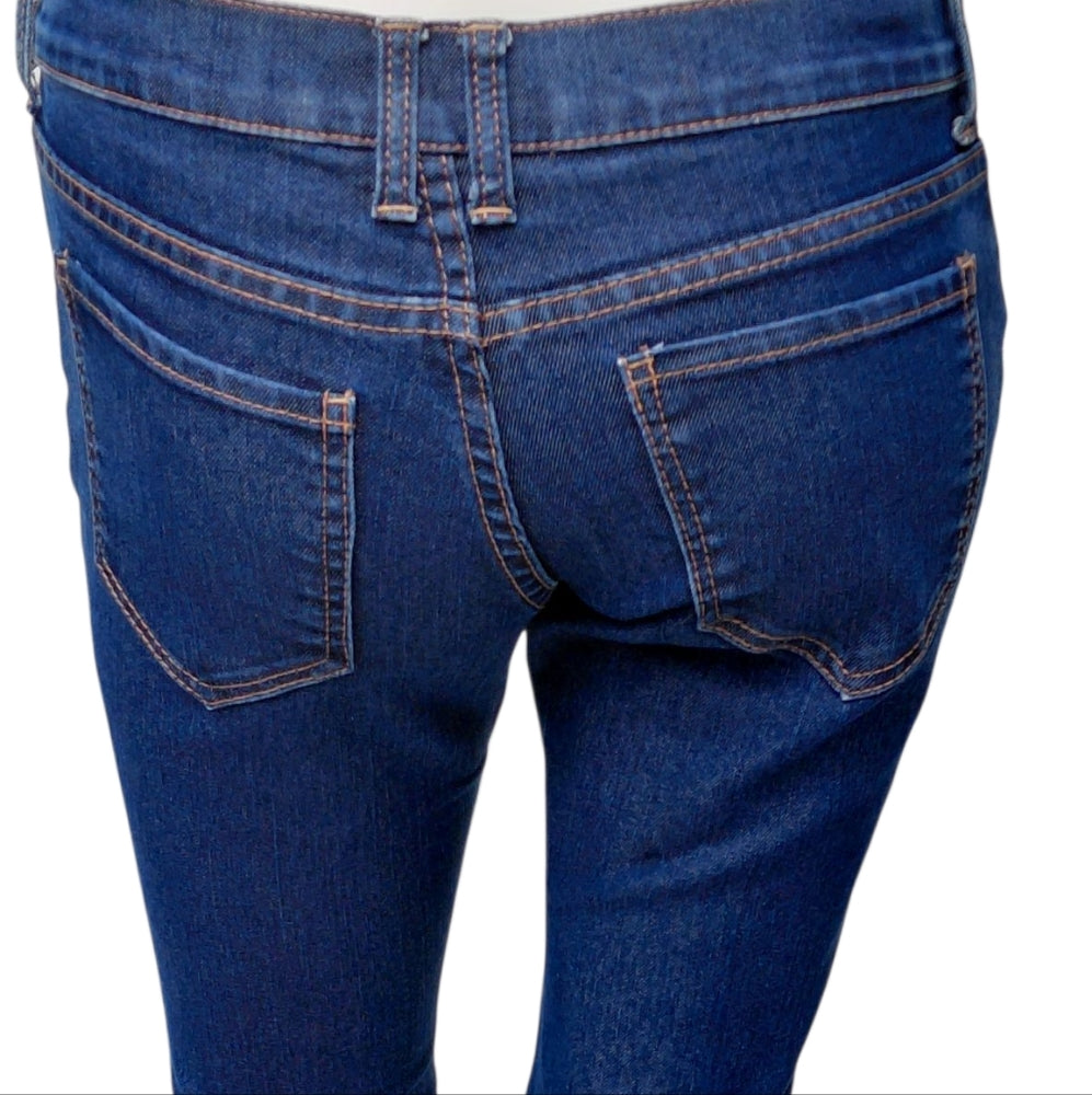 6542...NY&CO Low Rise Skinny Jeans Size 2, W28" 28"Inseam  7"Rise