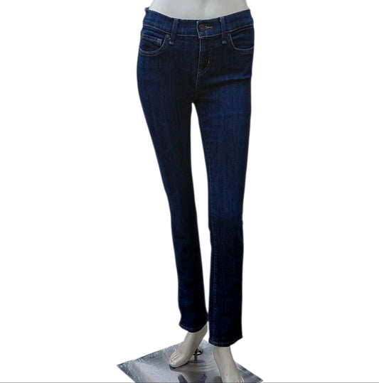 42295....Slim Straight Jeans Size 4, W26" 30"Inseam  8"Rise