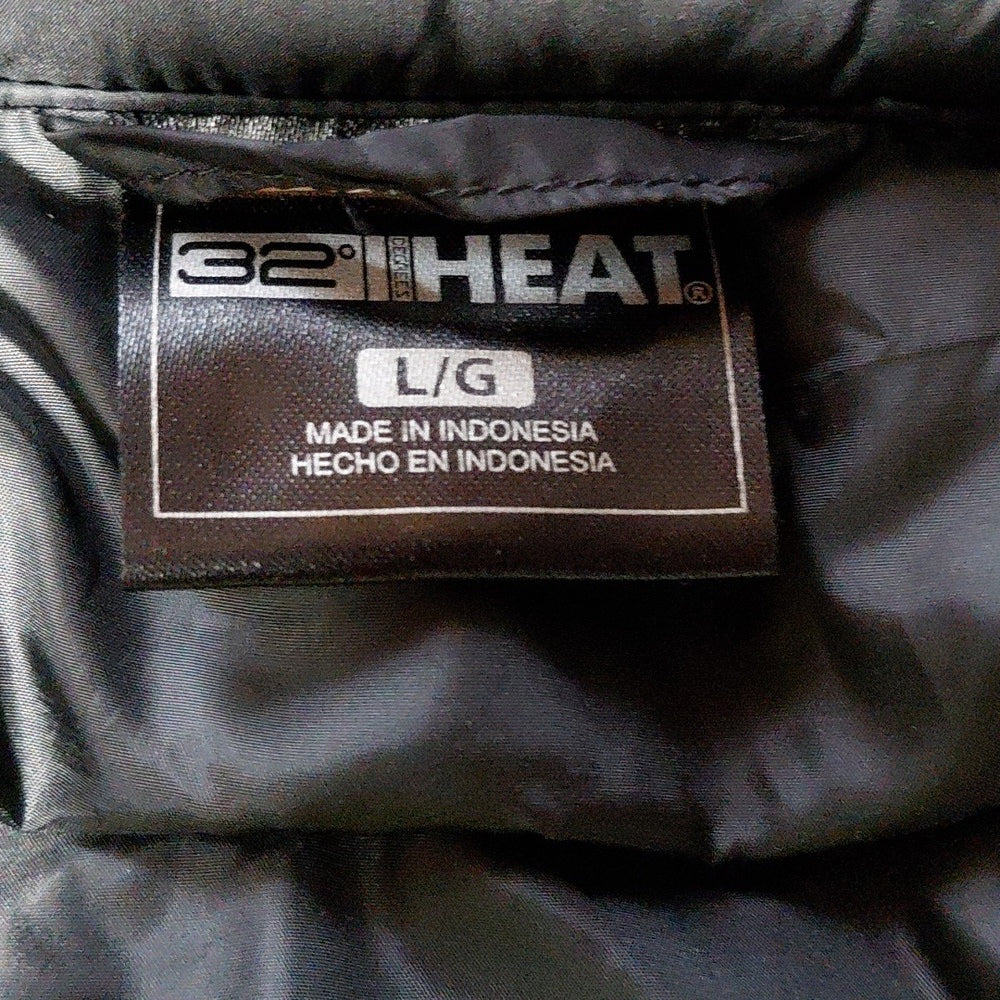 Black Puffer Vest Size L/G