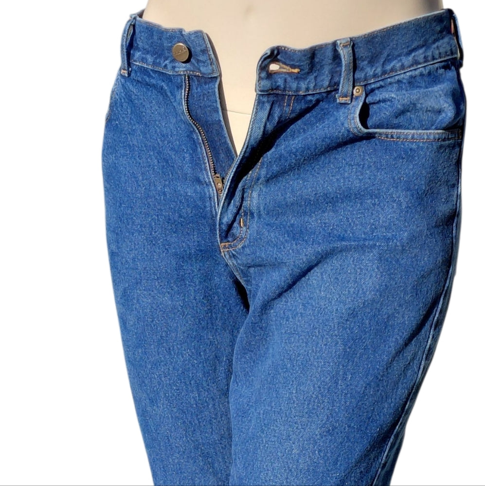 Classic Blue LL Bean Straight Leg Women's Jeans Size Reg