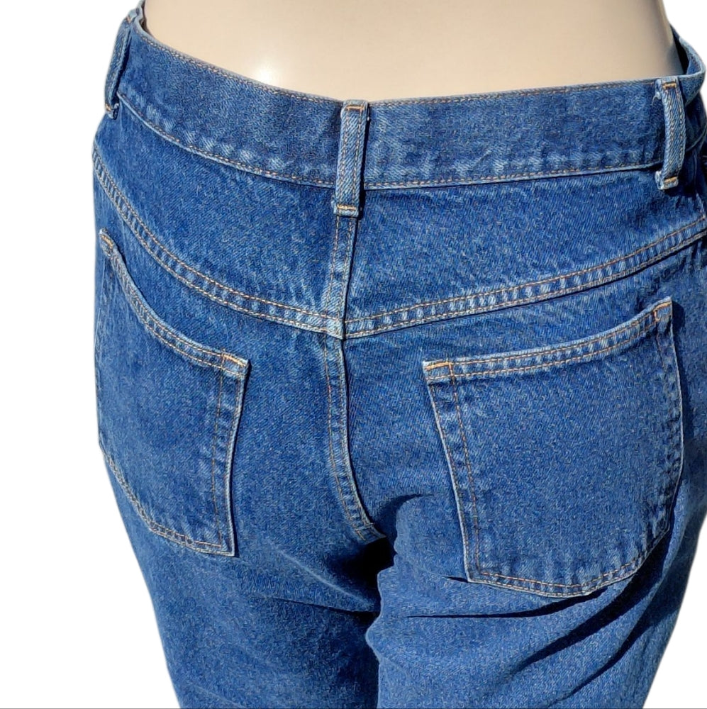 Classic Blue LL Bean Straight Leg Women's Jeans Size Reg