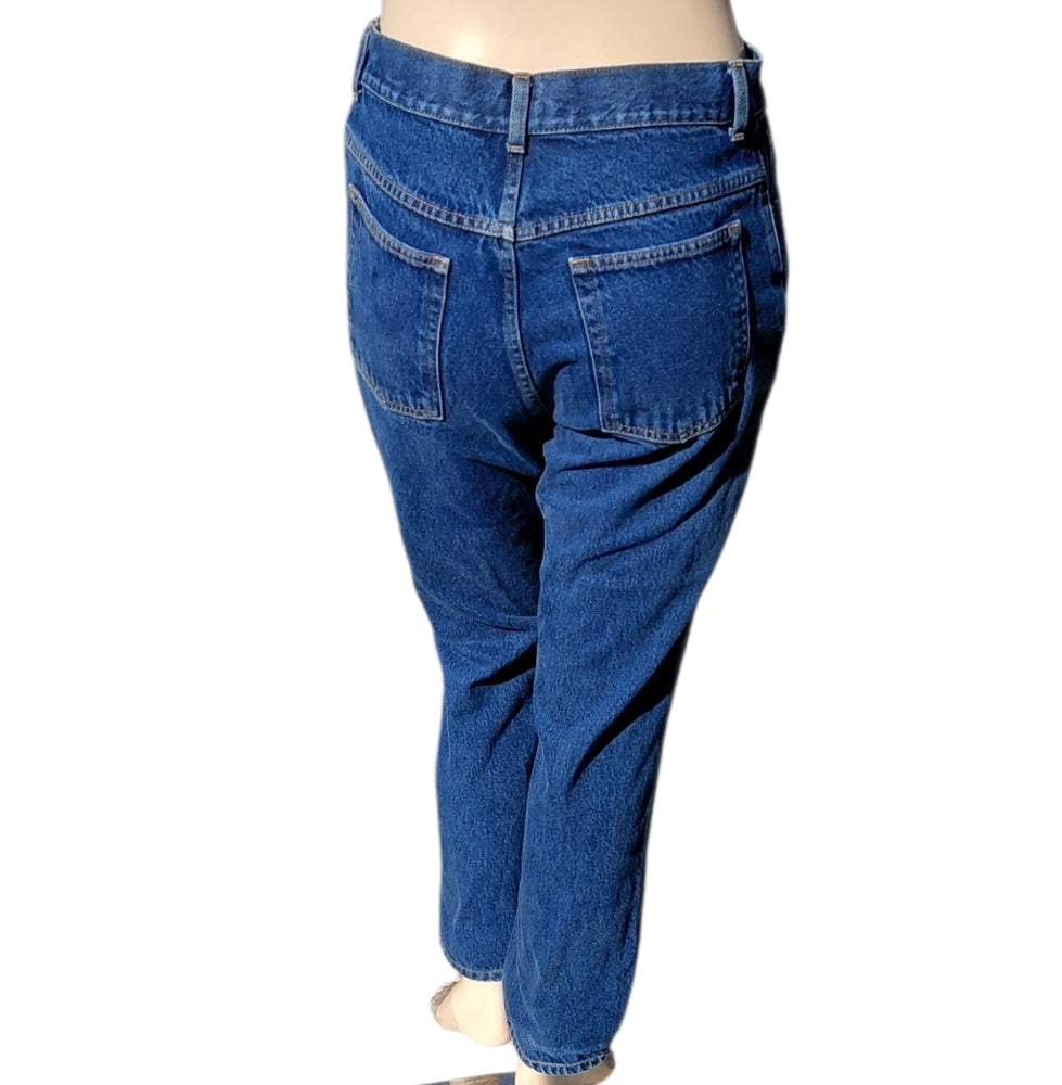 Classic Blue LL Bean Straight Leg Women's Jeans Size Reg