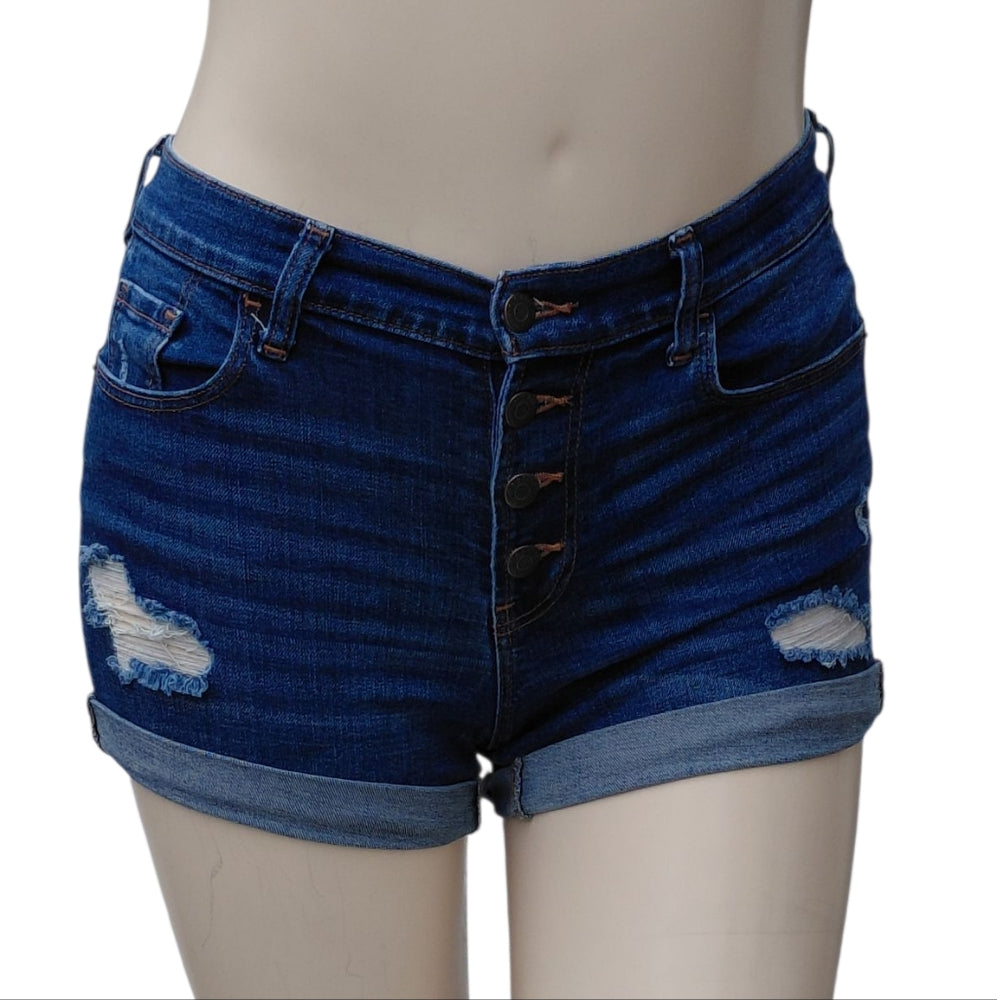 8218.....Women's Old Navy Distressed Denim Shorts Size 4