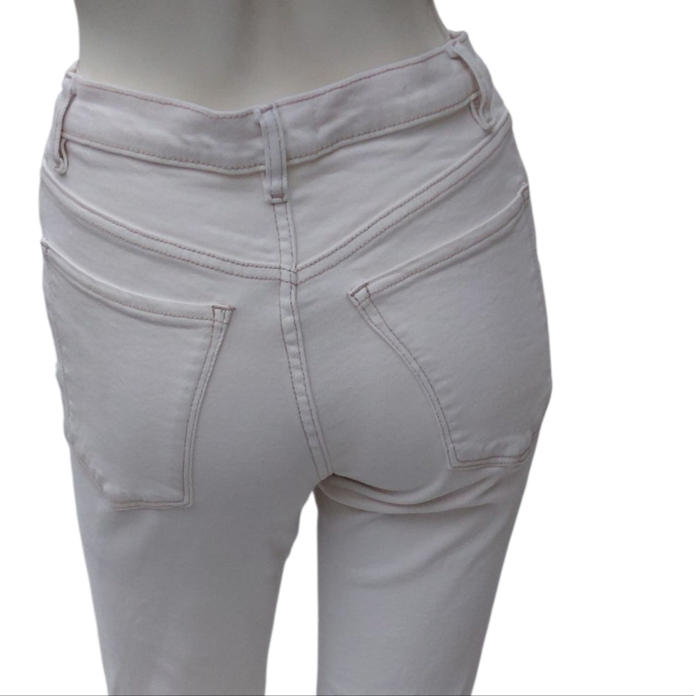 8241.....Women's MNG Cream Jeans Size 4