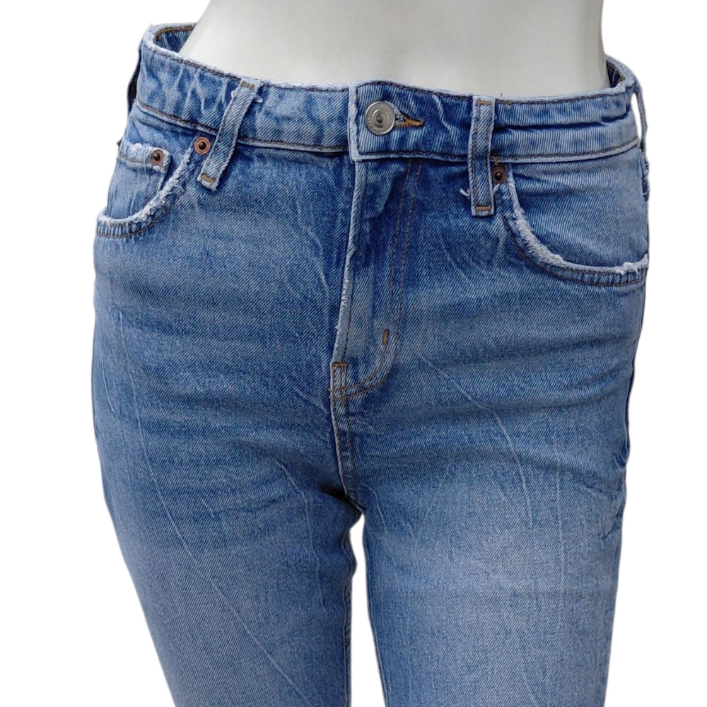 8240...Women's Zara Ankle Crop Jeans 2
