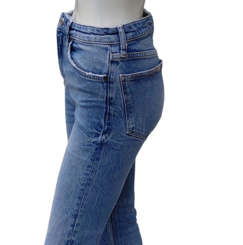 8240...Women's Zara Ankle Crop Jeans 2