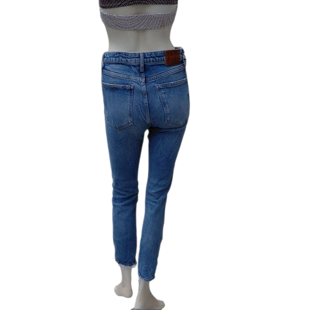 8240...Women's Zara Ankle Crop Jeans 2