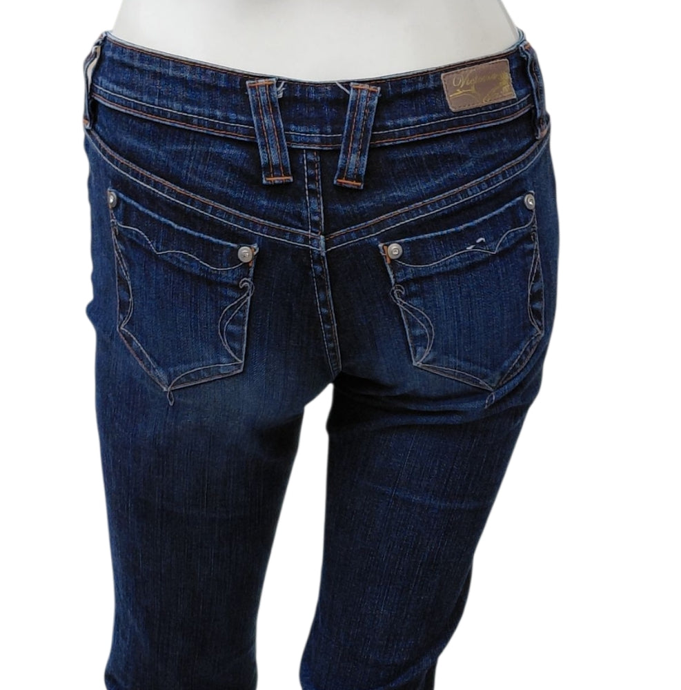 8250....Women's Victoria Crop Jeans Size 27" Waist