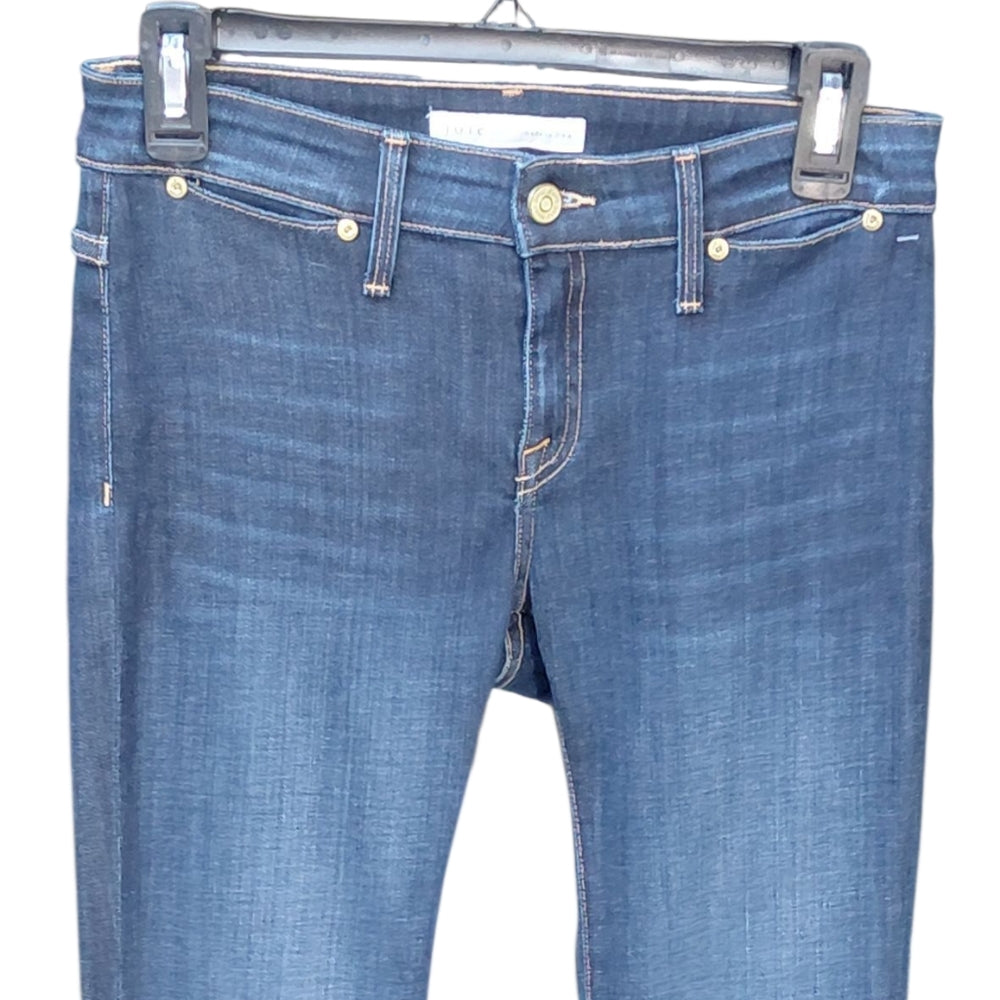 8244...Women's Joie Flare Jeans Size 25,   8" Rise 34 1/2" Inseam