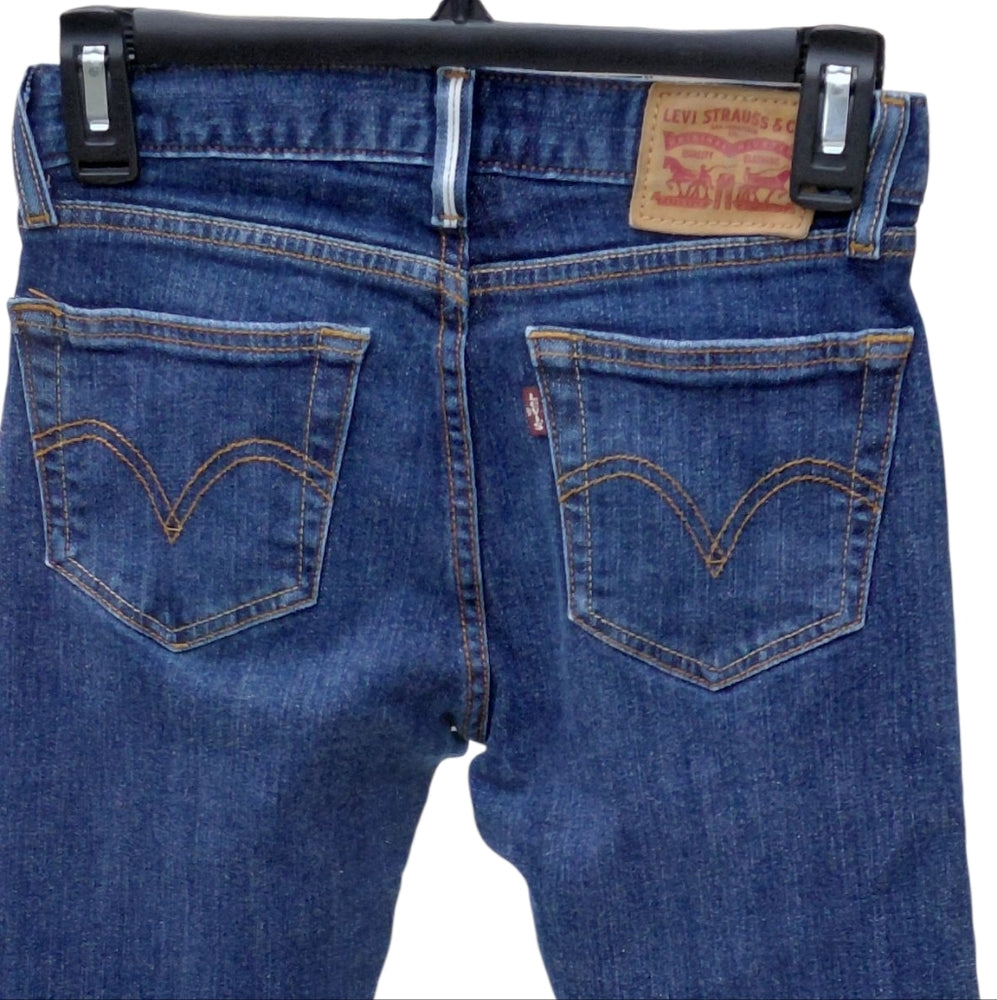 8271...Levi Strauss Boyfriend Skinny Jeans Size W24 L32