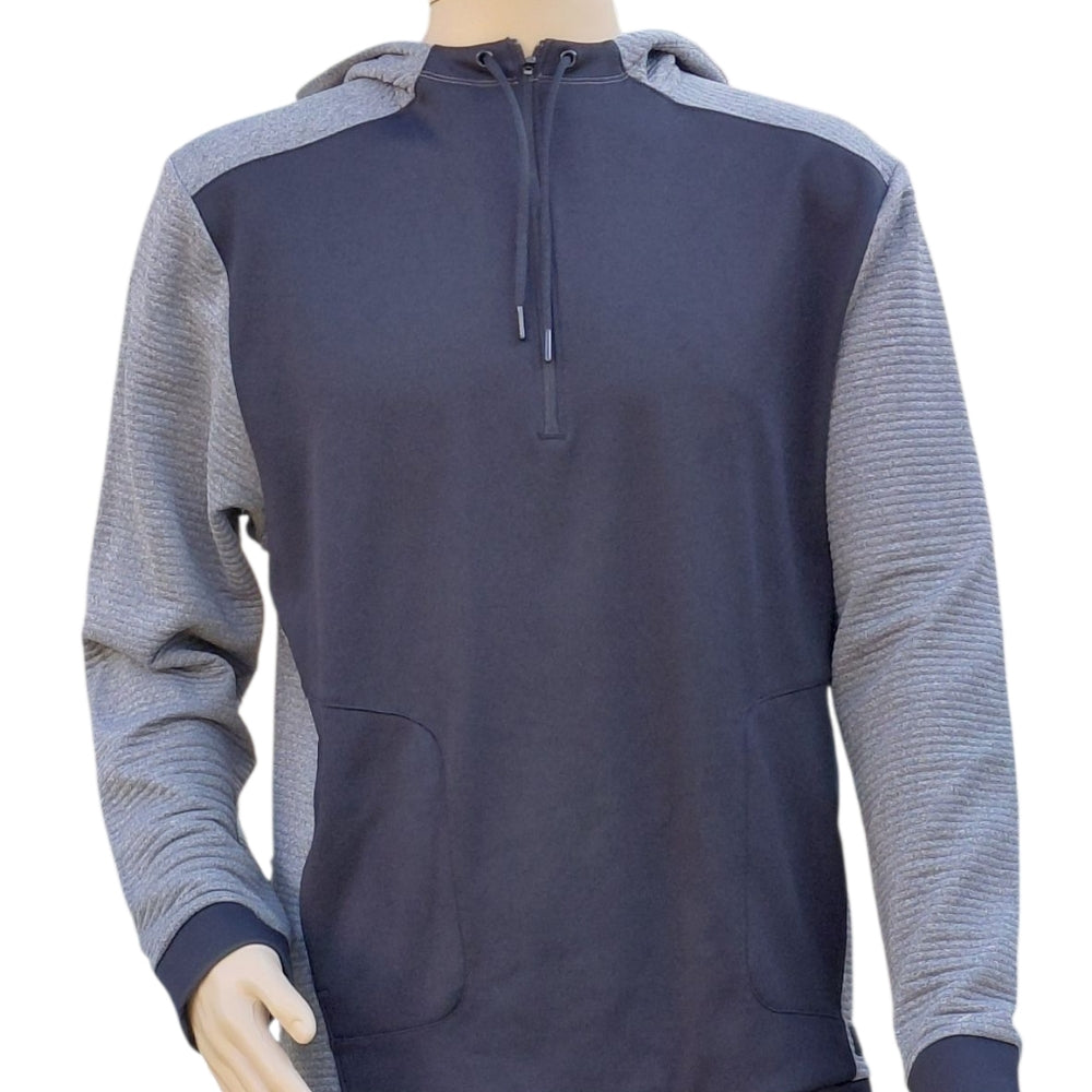8271....Men's MSX Black and Gray Hoodie Size Large