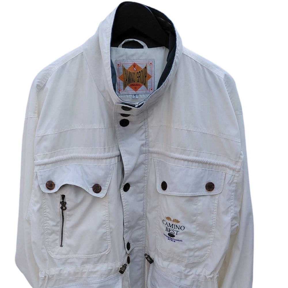8282...White Jacket for Men Size Large