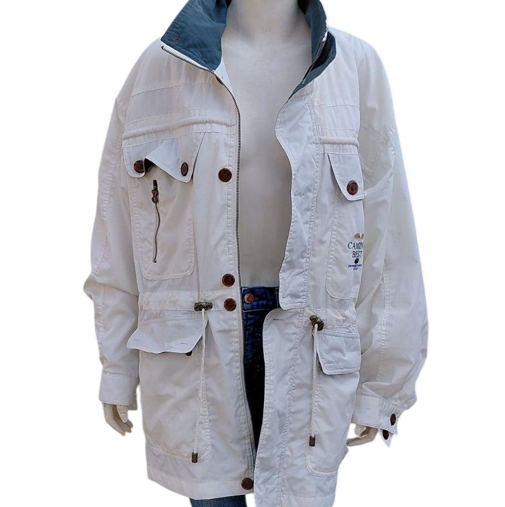 8282...White Jacket for Men Size Large