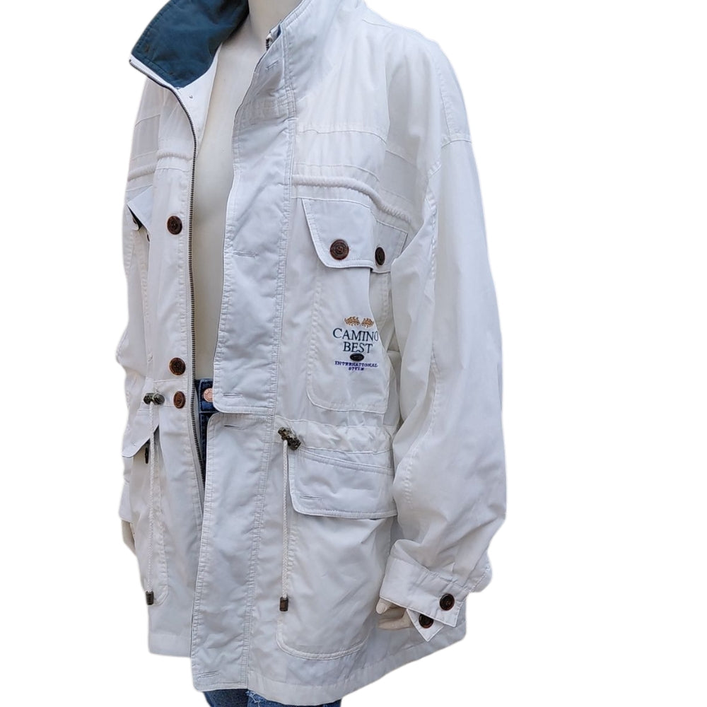8282...White Jacket for Men Size Large