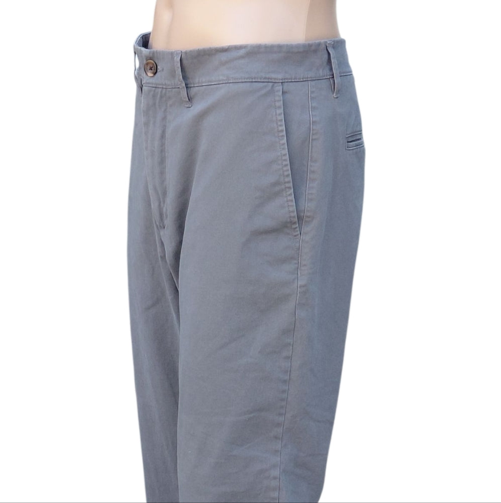 8294...Men's Goodfellow Gray Chino Pants Size 36x30