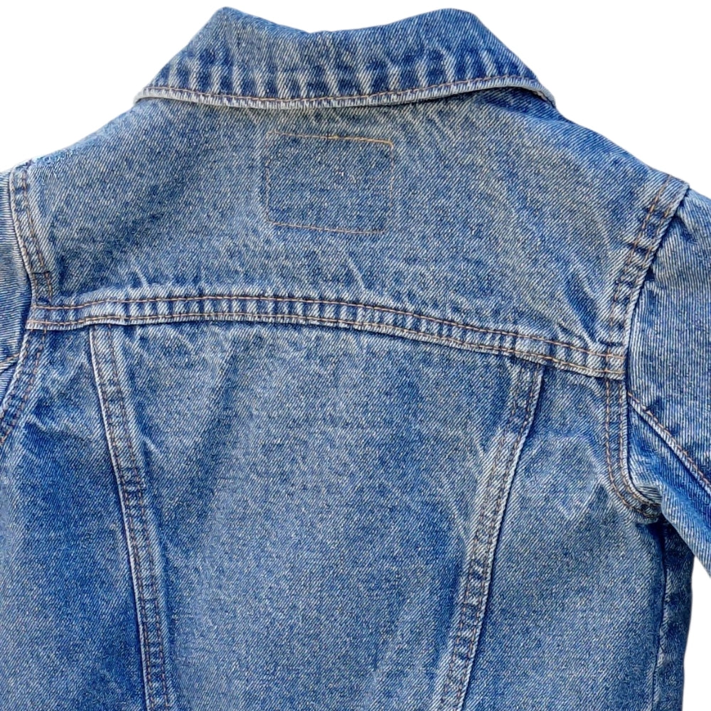 8254....Levi's Kids Classic Blue Jean Jacket Size 5 SP CH