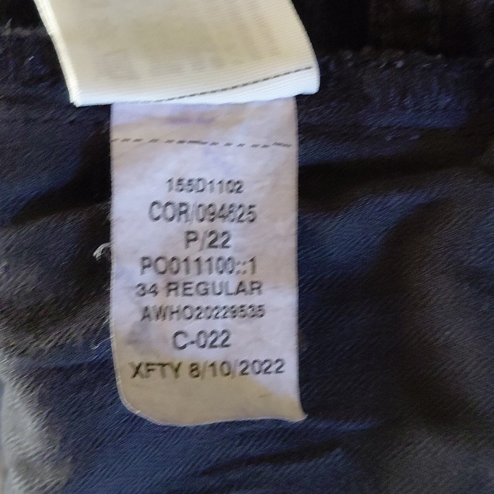 8281....Women's Abercrombie & Fitch Black Denim Flare Jeans Size 34/18r