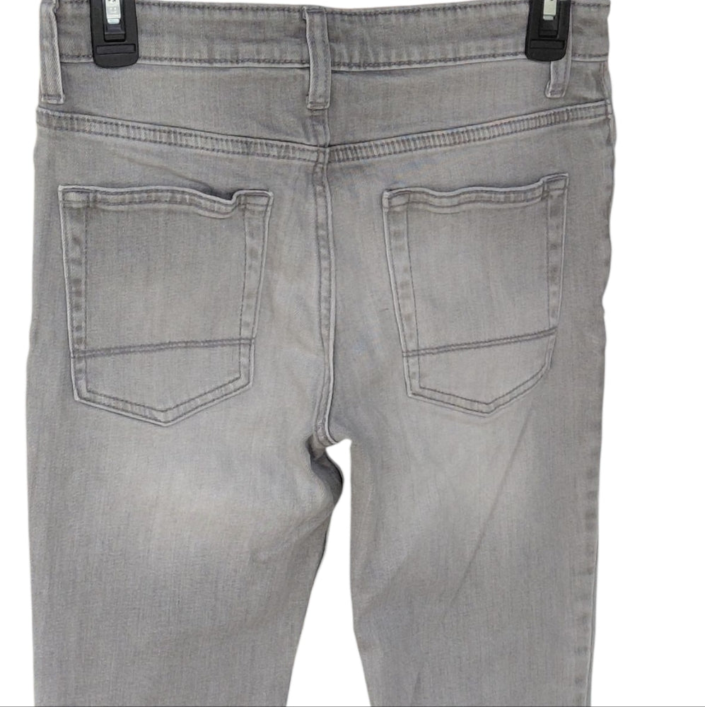 8220....Boys Cat&Jack Gray Distressed Jeans Size 14