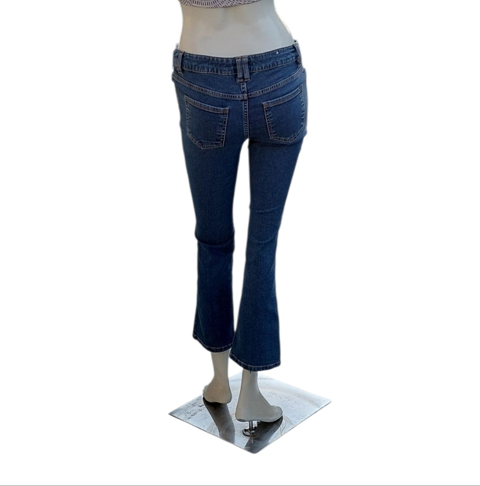 438011...Route 66 Bootcut Jeans Size Jr. 10P, W26" 25"Inseam  7 1/2"Rise