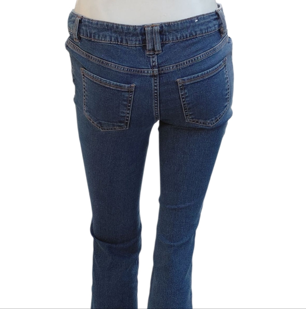 438011...Route 66 Bootcut Jeans Size Jr. 10P, W26" 25"Inseam  7 1/2"Rise