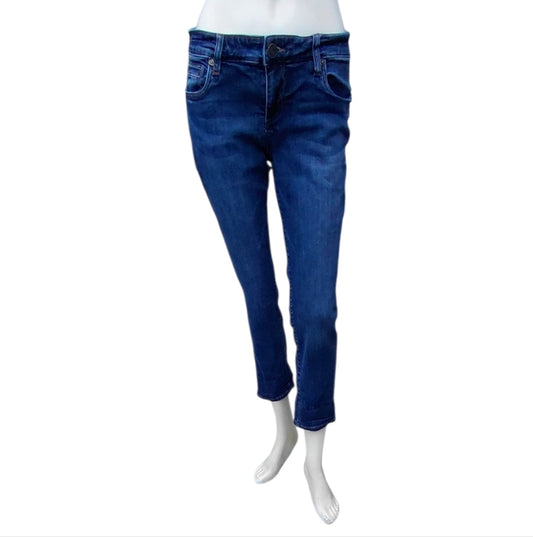 9335..Women's Kut From The Kloth Boyfriend Jeans Size 6P, 24" Inseam 8 1/2" Rise