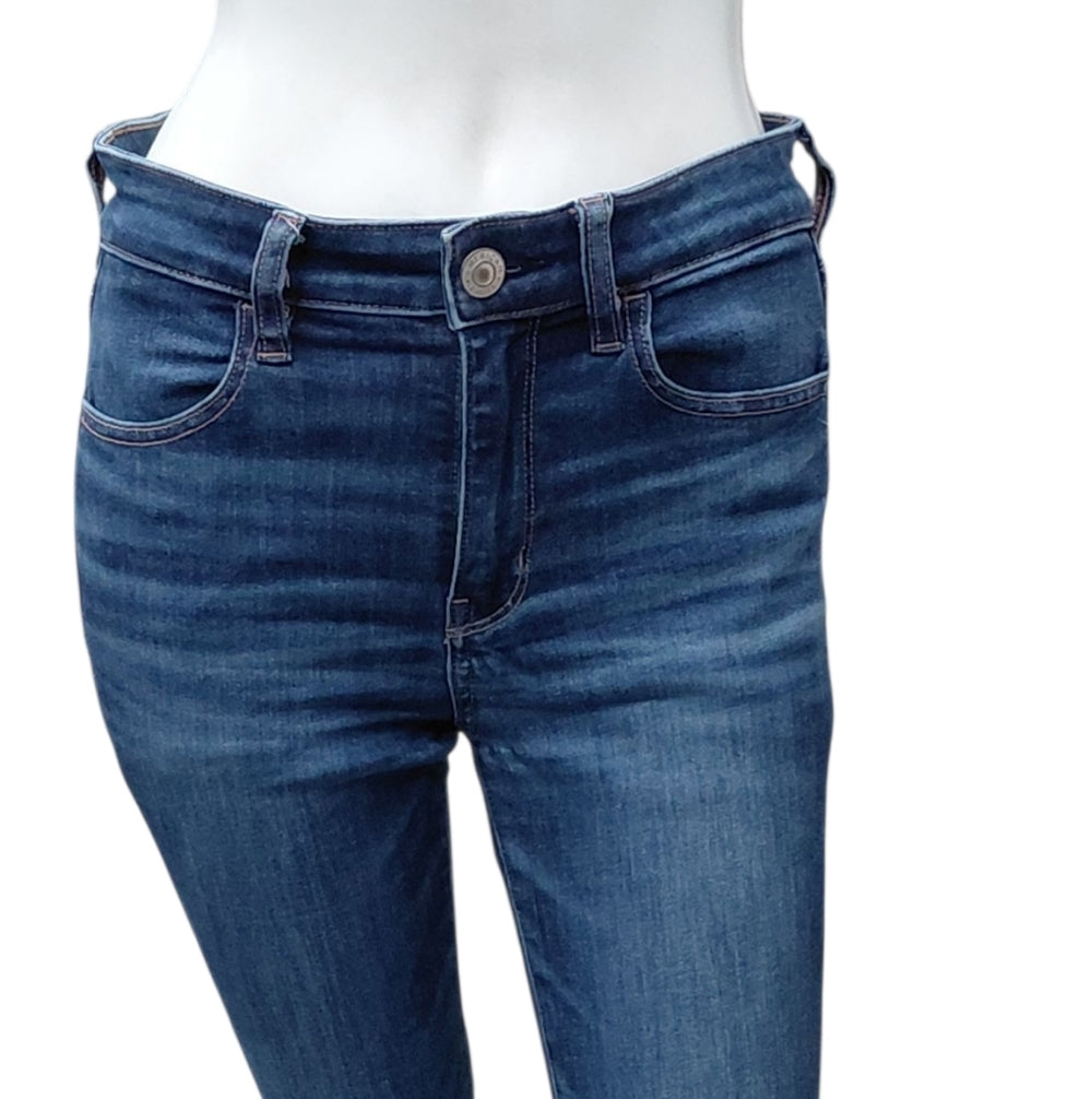 9337.....Women's American Eagle Skinny Jeans Size 6, W28" 25" Inseam, 9" Rise