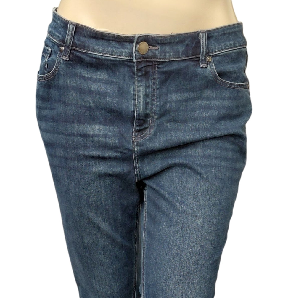 93311....Women's Lane Bryant Straight Leg Jeans 16, W36", 30" Inseam 11"Rise