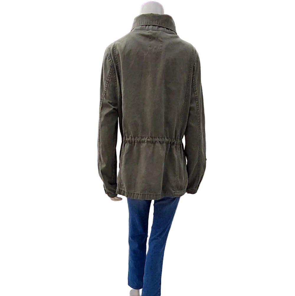 7033A...Olive Green Women's Old Navy Jacket Size LG