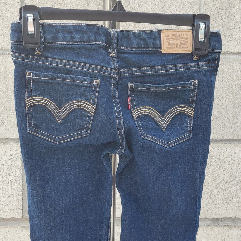 7034A...Girls Levi's 711 Skinny Jeans Size 8reg