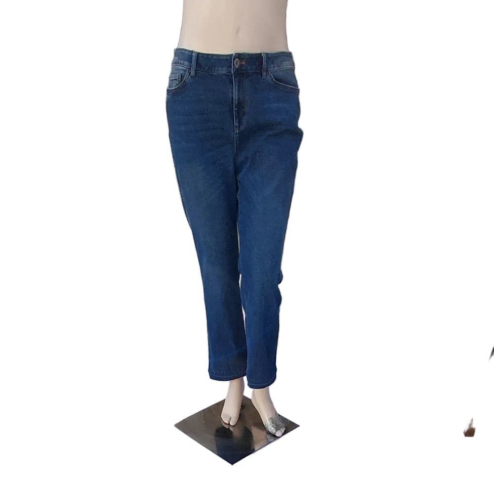 7036A...Women's J.Jill Straight Leg Jeans Size 16r