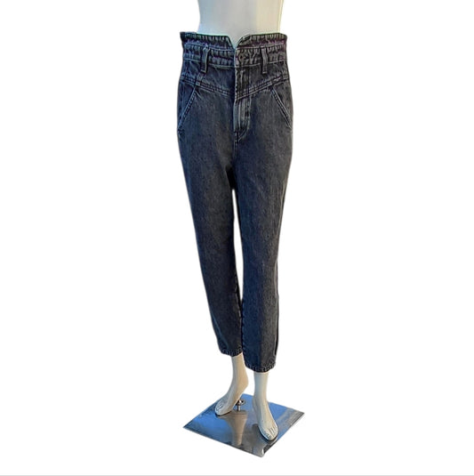 4071....Women's Miss Sixty High-Waisted Black Jeans Size 28
