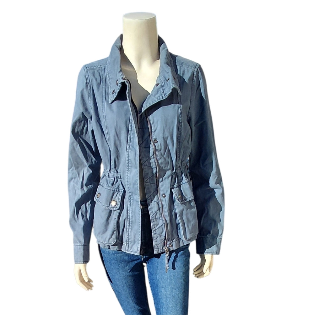Women's Aeropostale Cool Gray Casual Jacket Size Small