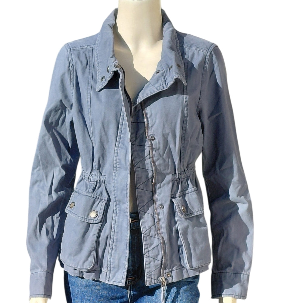 Women's Aeropostale Cool Gray Casual Jacket Size Small