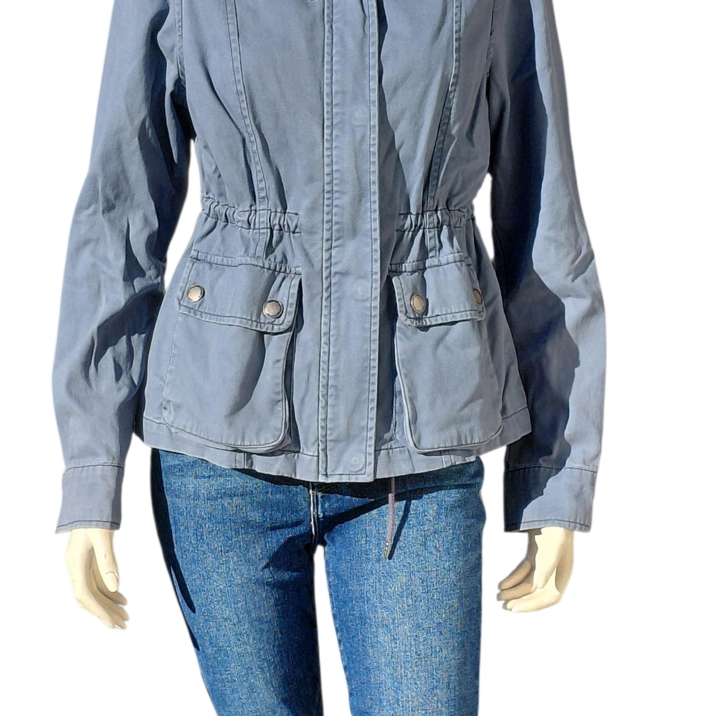 Women's Aeropostale Cool Gray Casual Jacket Size Small