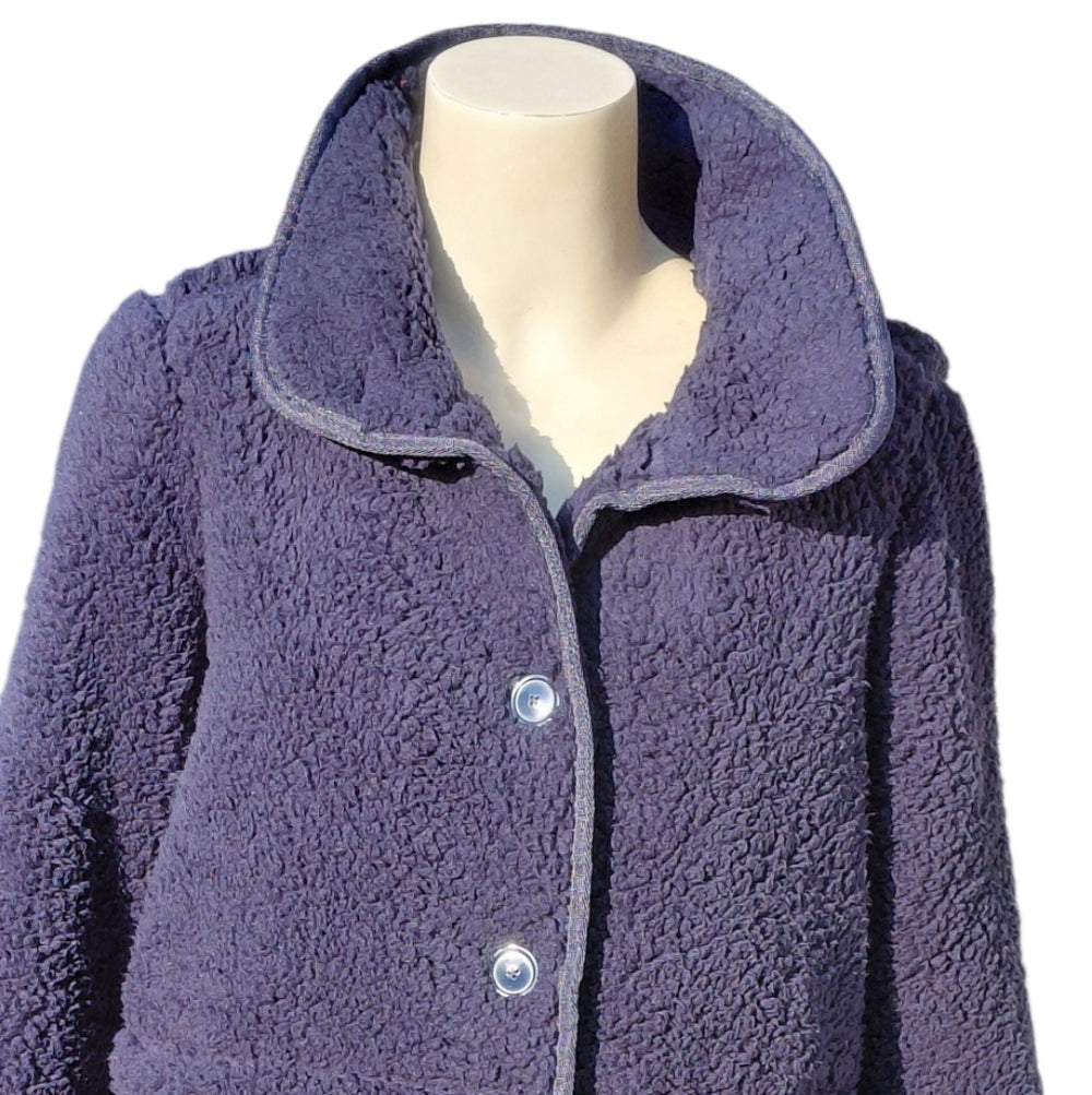 7066....Women's Navy Quilted Jacket
