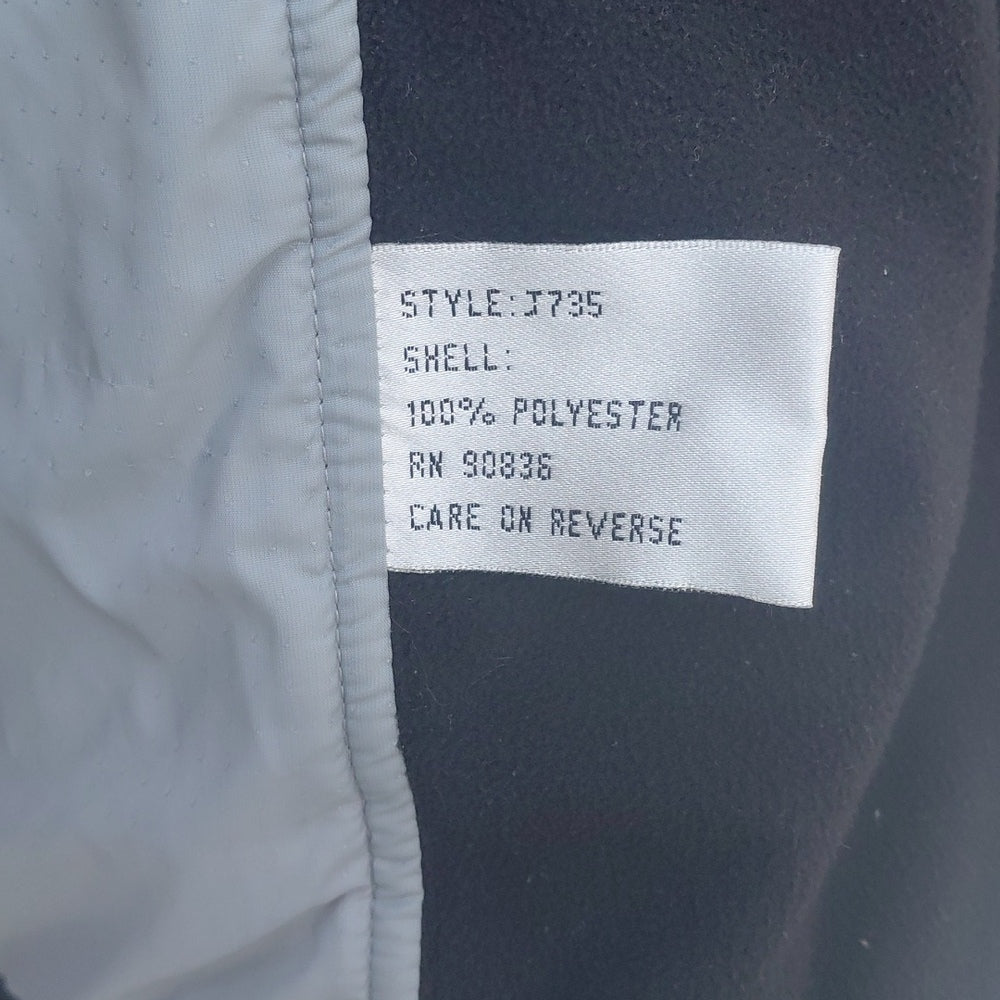7065...Men's Black Quilted Wind Stopper Jacket Size XXL,