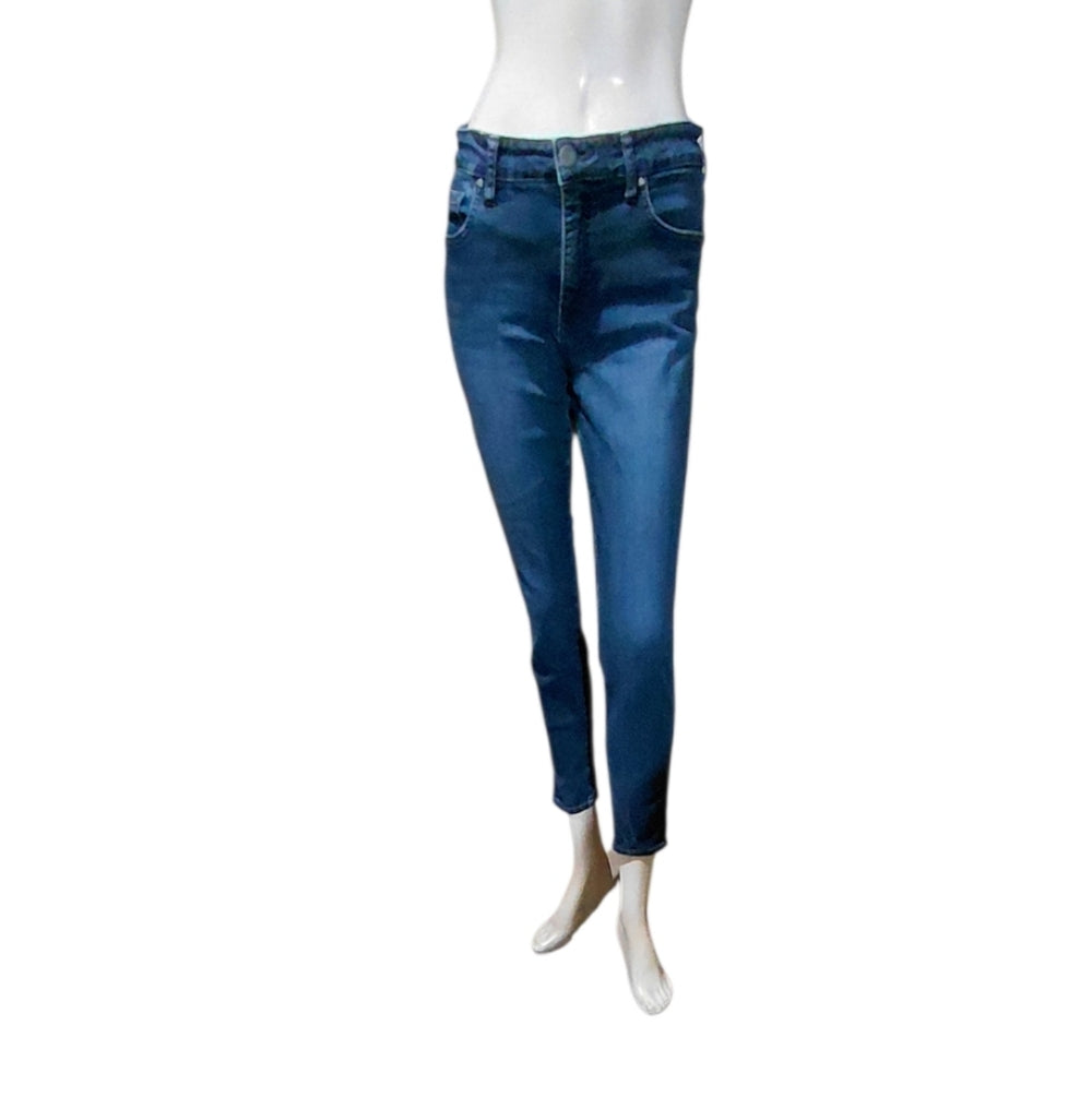 7087..Women's Kut From The Kloth Skinny Jeans Size 6P, W28" 25" Inseam, 10" Rise