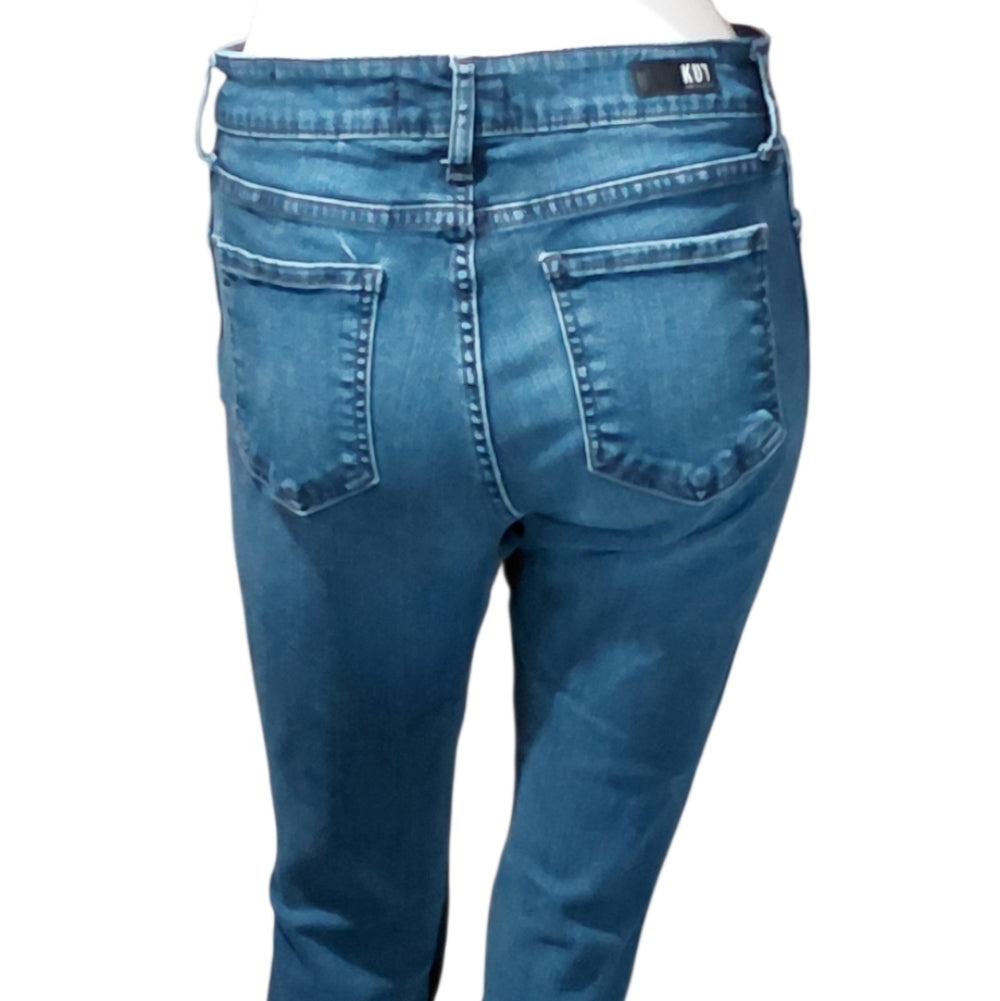 7087..Women's Kut From The Kloth Skinny Jeans Size 6P, W28" 25" Inseam, 10" Rise