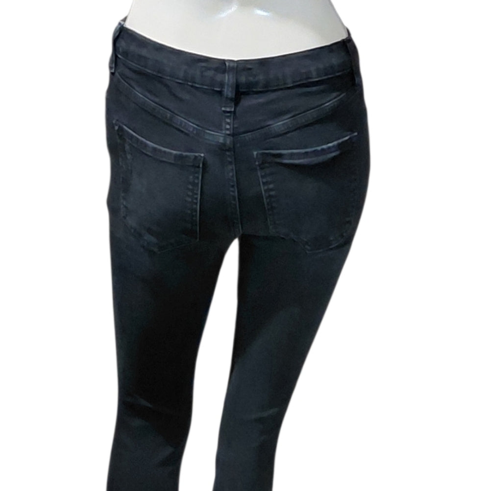 7089..Women's Black Free People Skinny Jeans Size 27, 25" Inseam, 9" Rise