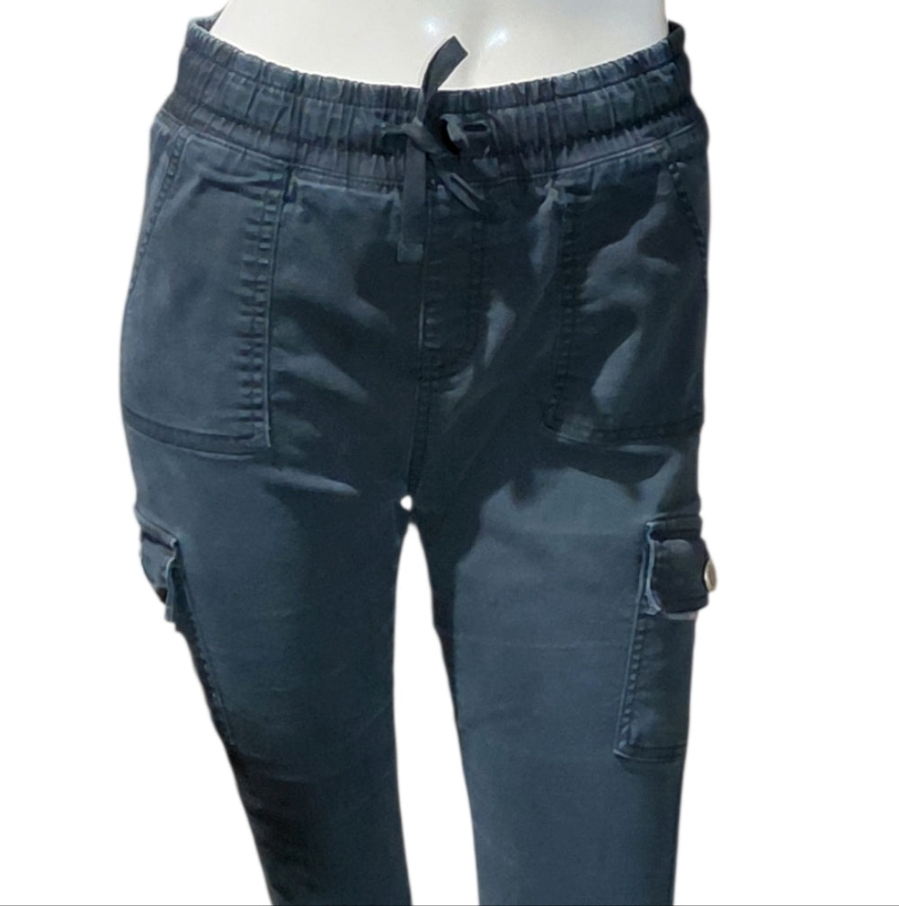 7090..VIP Black Jogger Pants Size 11/12