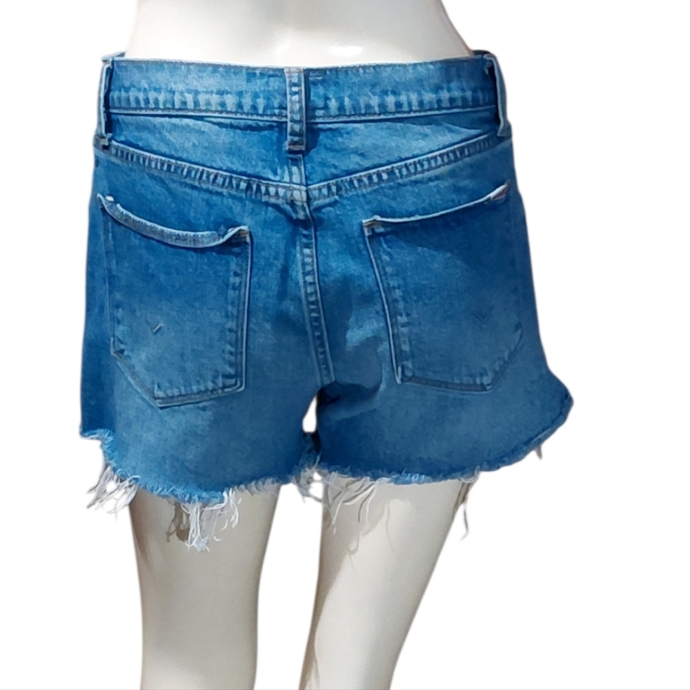 7091..Women's Hudson Denim Shorts Size 26, 3" Inseam, 9" Rise