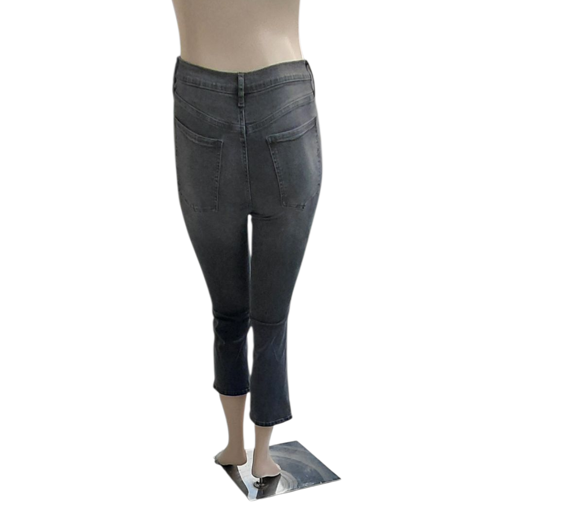 93319....Preowned Women's Banana Republic Gray Crop Jeans Size 30/10