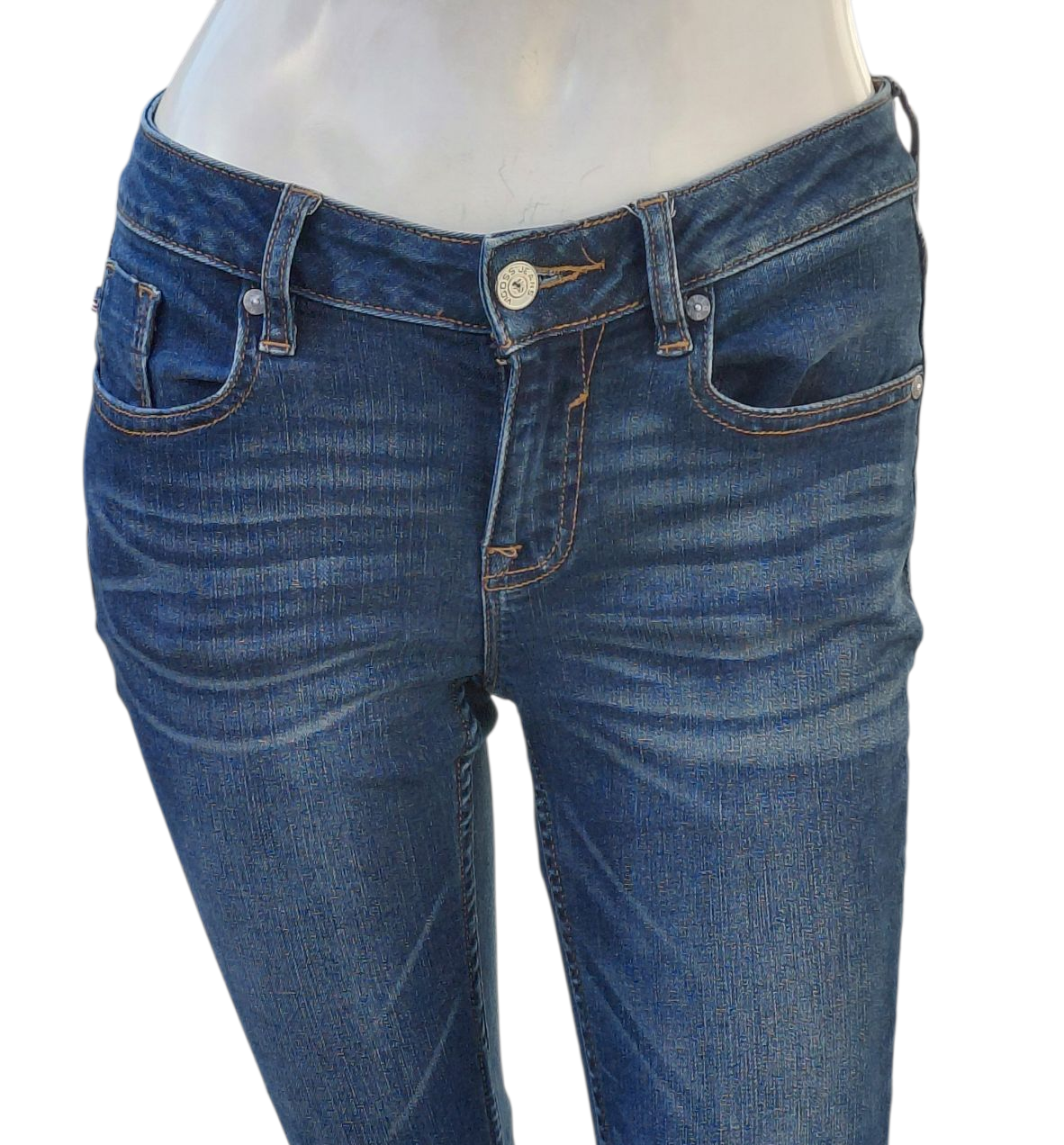 10181...Vigoss Skinny Jeans Size 24, W26" 26"Inseam 7" Rise