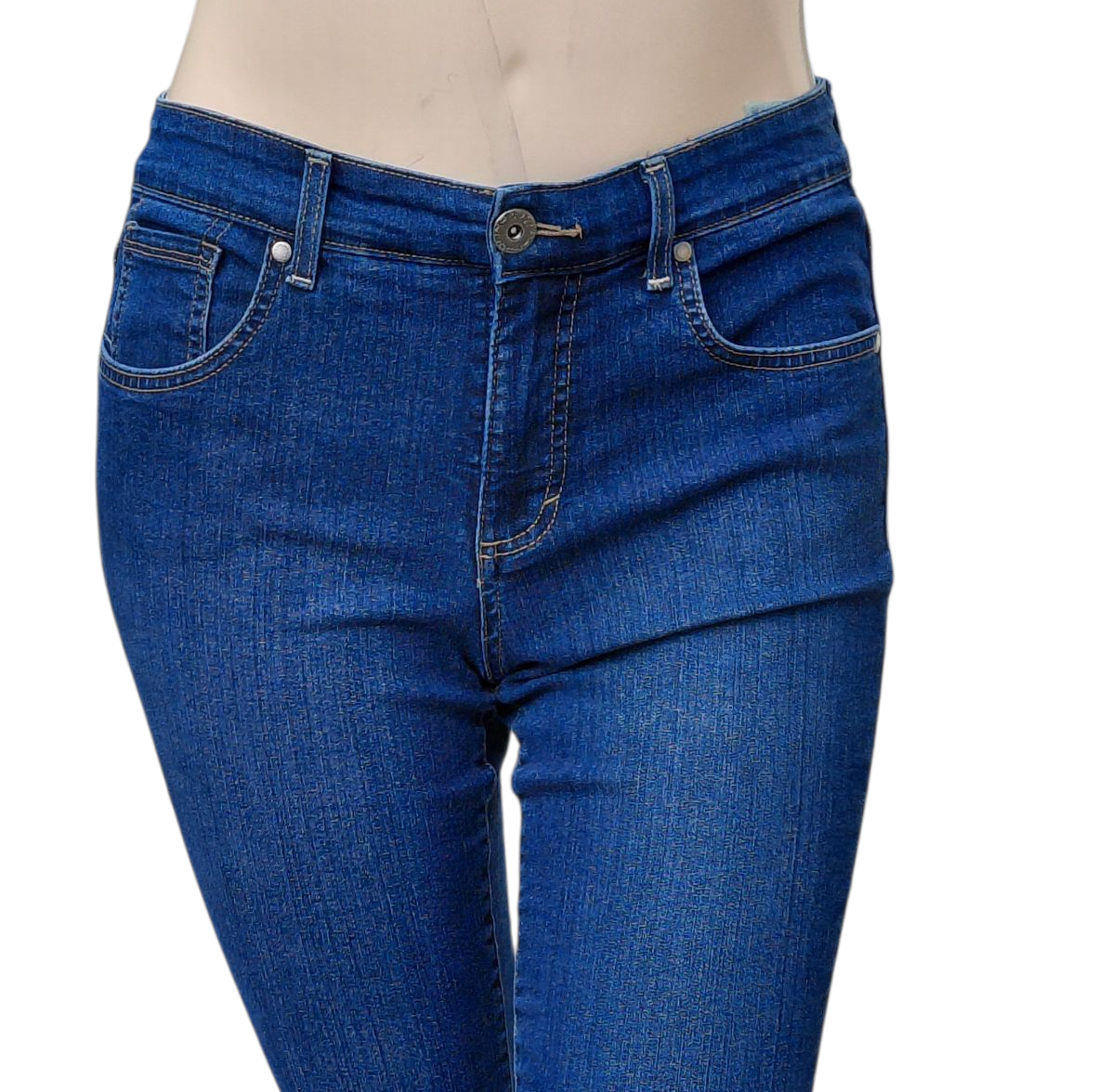 93312...Preowned Women's Bandolino Crop Jeans Size 12